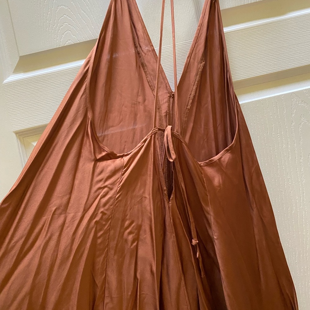 REISS Mabel Plunge Neck Maxi Dress - Picture 13 of 16